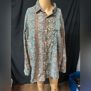 Vintage Guess Button Up Shirt 80s 90s